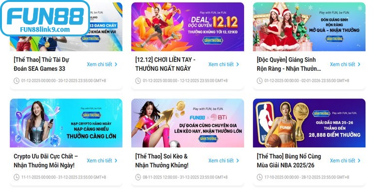 Mẹo nhận khuyến mãi FUN88 dễ dàng ít người biết