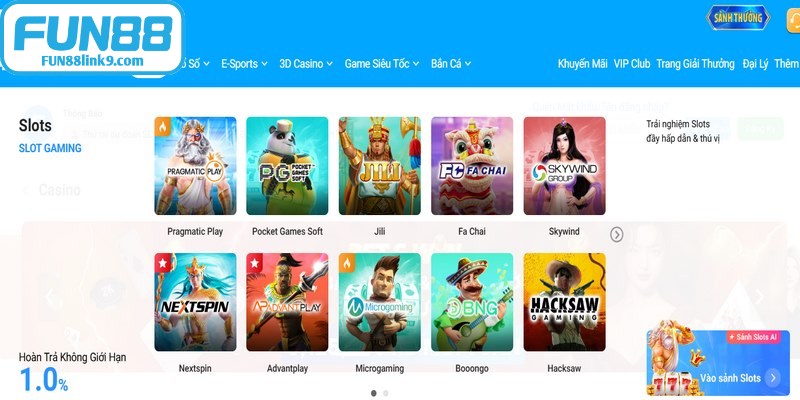 Đánh giá FUN88 nhanh chóng khẳng định vị thế trên thị trường trực tuyến